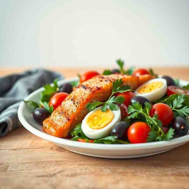 Salmon Niçoise Salad - Easy Weeknight Recipe